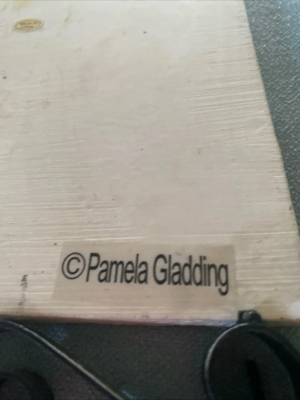 Vintage Pamela Gladding Volnay 1920 Ceramic Wine Wall Plaque - Single